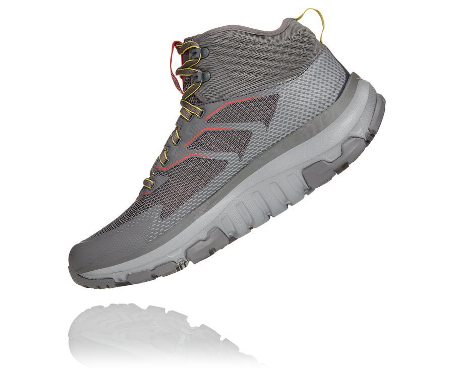 Hoka One One Wandelschoenen Heren - Toa Gore-Tex - Grijs - RO7219854